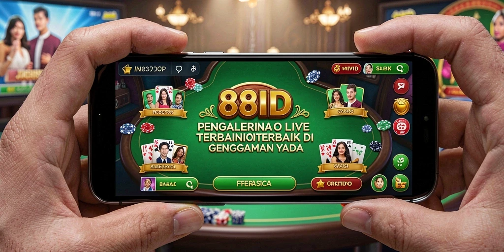 Screenshot permainan 88ID yang memperlihatkan gameplay Live Casino yang menarik.