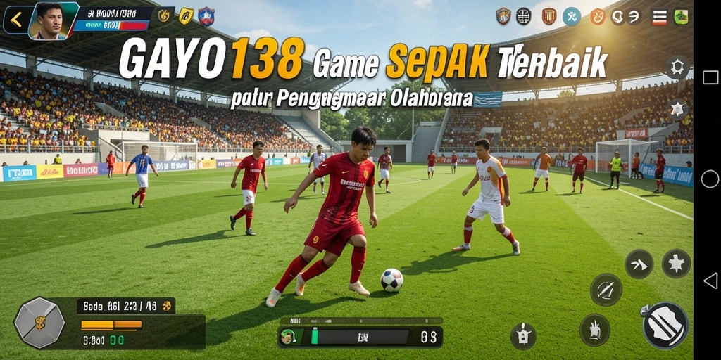 Screenshot gameplay GAYO138 yang menampilkan aksi seru di lapangan.
