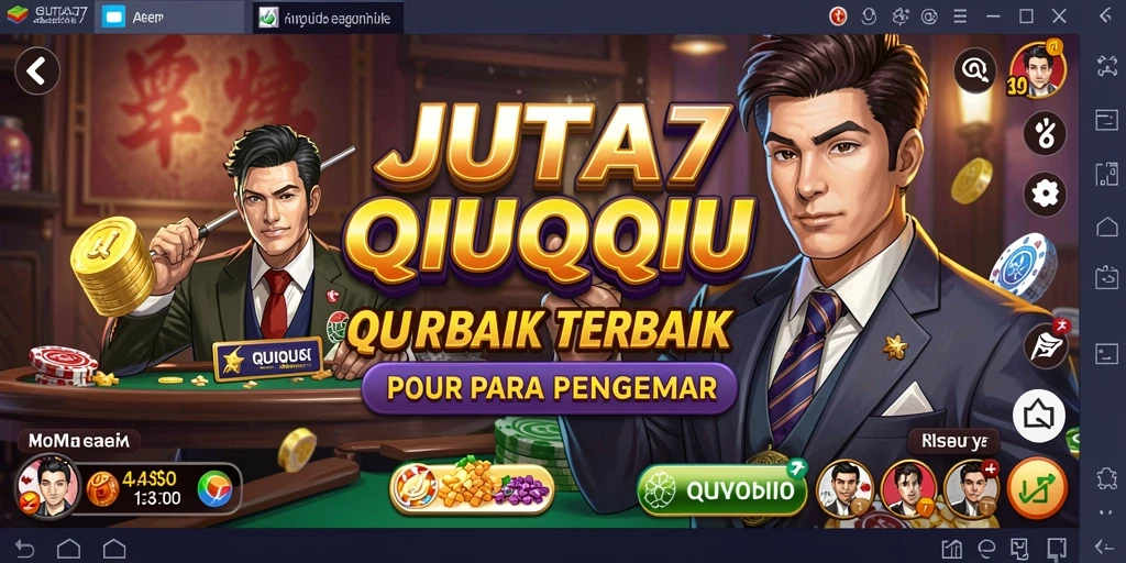 Screenshot JUTA7 menunjukkan gameplay QiuQiu yang menarik dan interaktif.