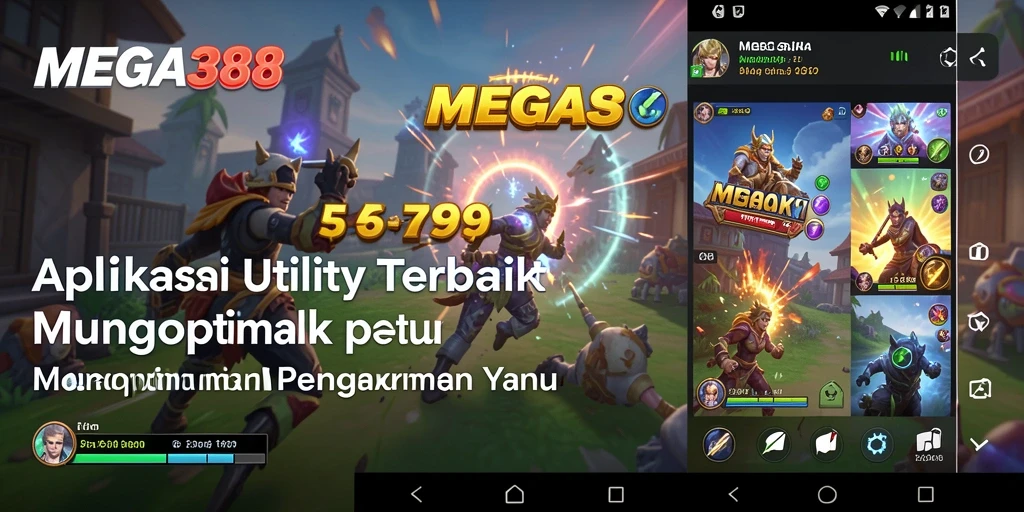 Tampilan antarmuka utama MEGA388 yang menarik dan fungsional.