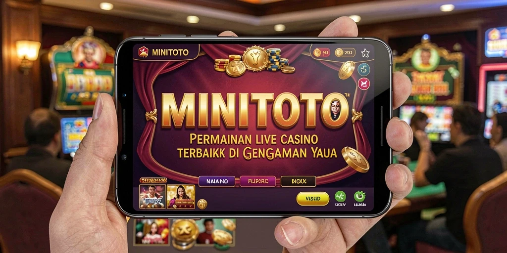 Gameplay Live Casino yang menarik di MINITOTO dengan dealer profesional.