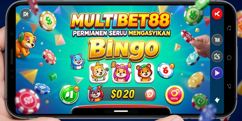 Tampilan gameplay yang menawan dari Bingo MULTIBET88.