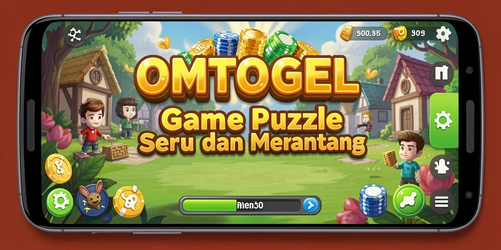 Tampilan gameplay menantang di OMTOGEL dengan teka-teki menarik.