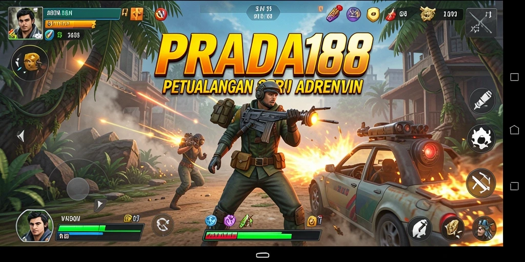 Tangkapan layar gameplay PRADA188 menampilkan aksi petualangan yang mendebarkan.