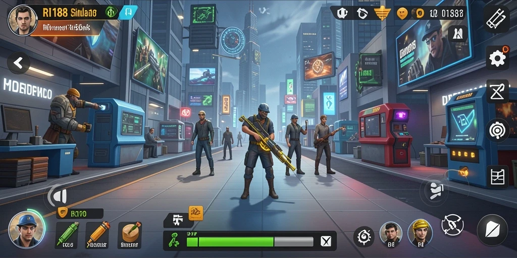 Tangkapan layar utama menampilkan strategi gameplay Tycoon yang seru.