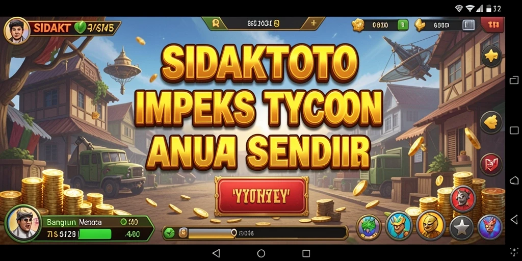 Tampilan gameplay SIDAKTOTO yang menarik dan mendebarkan.