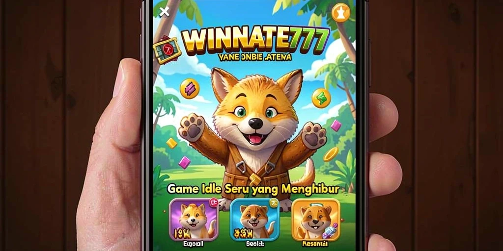 Tampilan gameplay WINRATE777 yang menarik dan menghibur dalam genre Idle.